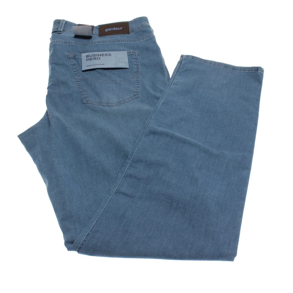 Gardeur NWT Denim Jeans Size 42 US Modern Fit Bradley in Blue Cotton Blend